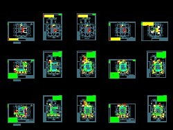 某食品廠消防通風中央空調(diào)施工圖免費下載 暖通圖紙