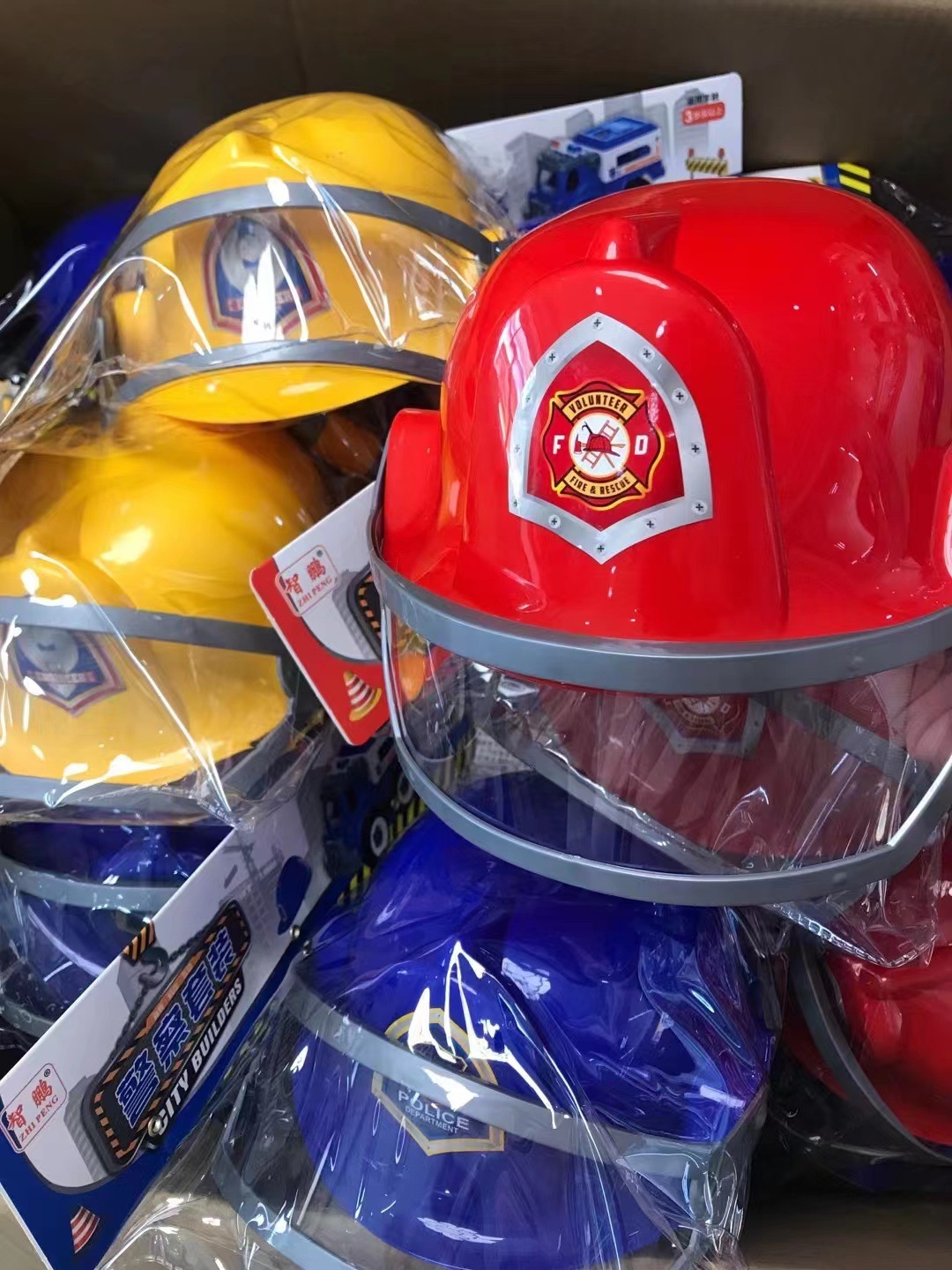 批發(fā)工程車消防車模型仿真安全帽拆裝車套裝挖掘機(jī)工程車男孩玩具